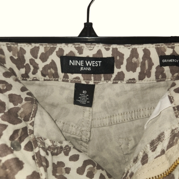 Nine West Jeans,  Women's Gramercy skinny Ankle jeans, size 10 - Picture 6 of 9